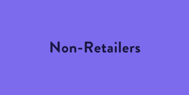 online retailer non-retailer tickets