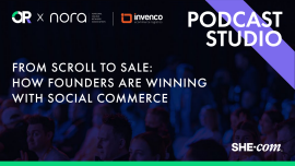 Gabi Saper, Founder, CMY Cubes; Lisa Jones, Founder, SHE-com; Sarah Forrai, Founder, Contour Cube